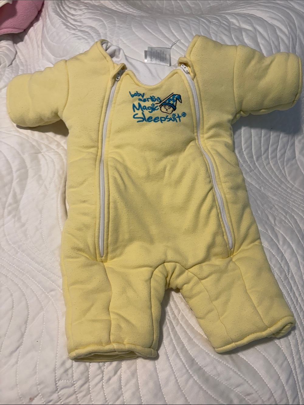 Baby Merlin’s Magic Sleepsuit, Yellow